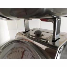 Sportsman Series 44 lb. Stainless Steel Analog Food Scale with Removable Bowl thumbnail 6