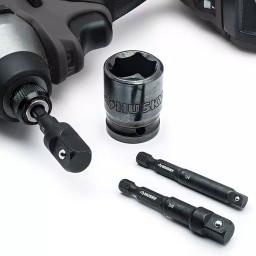 Husky 3-Piece 1/4 in. Drive Impact Socket Adapter Set thumbnail 8