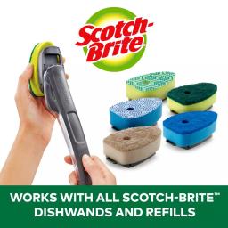 Scotch-Brite Heavy-Duty DishWand Scouring Pad Refills, Case of 12 thumbnail 6