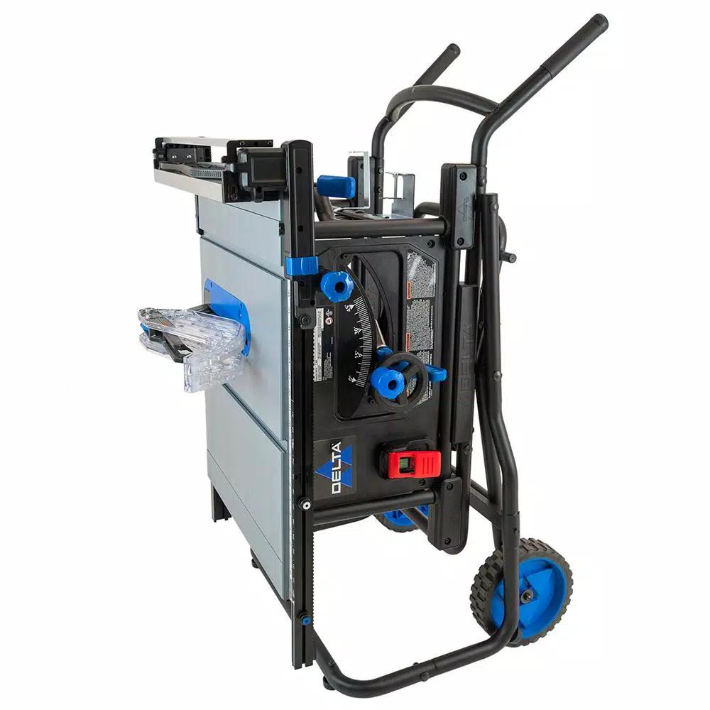 Delta 36-6023 10 in. Portable Contractor Table Saw with Rolling Stand