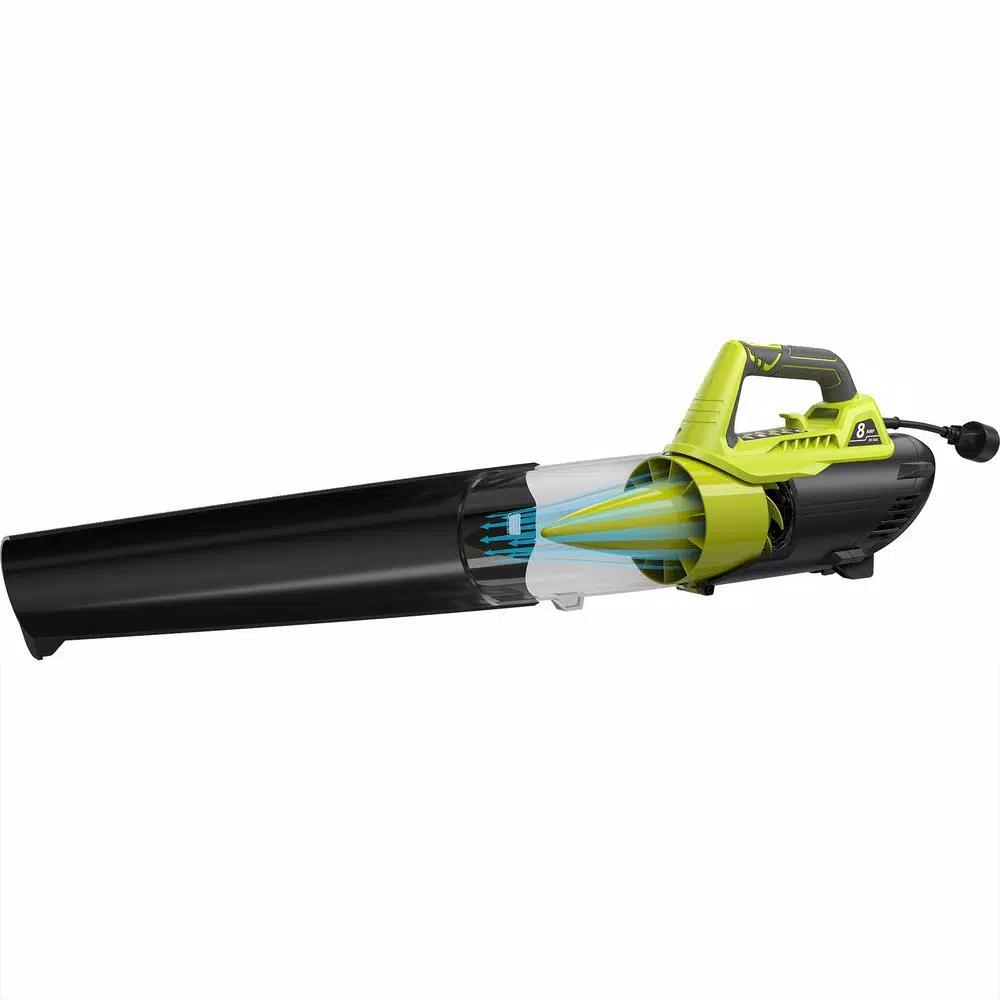 RYOBI 18 in. 10 Amp Corded String Trimmer and 8 Amp Jet Fan Blower Kit