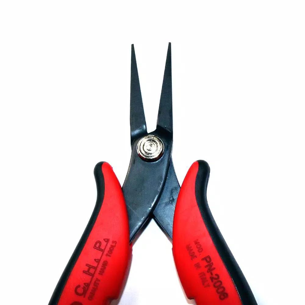 Hakko CHP PN-2006 Long Nose Pliers with 1.2 mm Pointed Nose and 32 mm Smooth Jaws