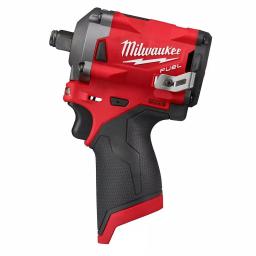 Milwaukee M12 FUEL 12V Cordless Brushless Stubby Impact Wrench Combo Kit (3/8 in. & 1/2 in.) with Two 3.0 Ah Batteries thumbnail 2