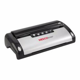 Nesco VS-02 Black Food Vacuum Sealer with Built-in Bag Cutter and Roll Storage thumbnail 10