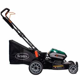 Scotts 62V Cordless Lithium-Ion 21 in. Walk Behind Push Mower with 5 Ah Battery and Charger thumbnail 4