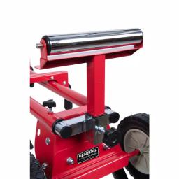 General International MS3102 Miter Saw Stand with Solid Tires and Adjustable Extensions thumbnail 9