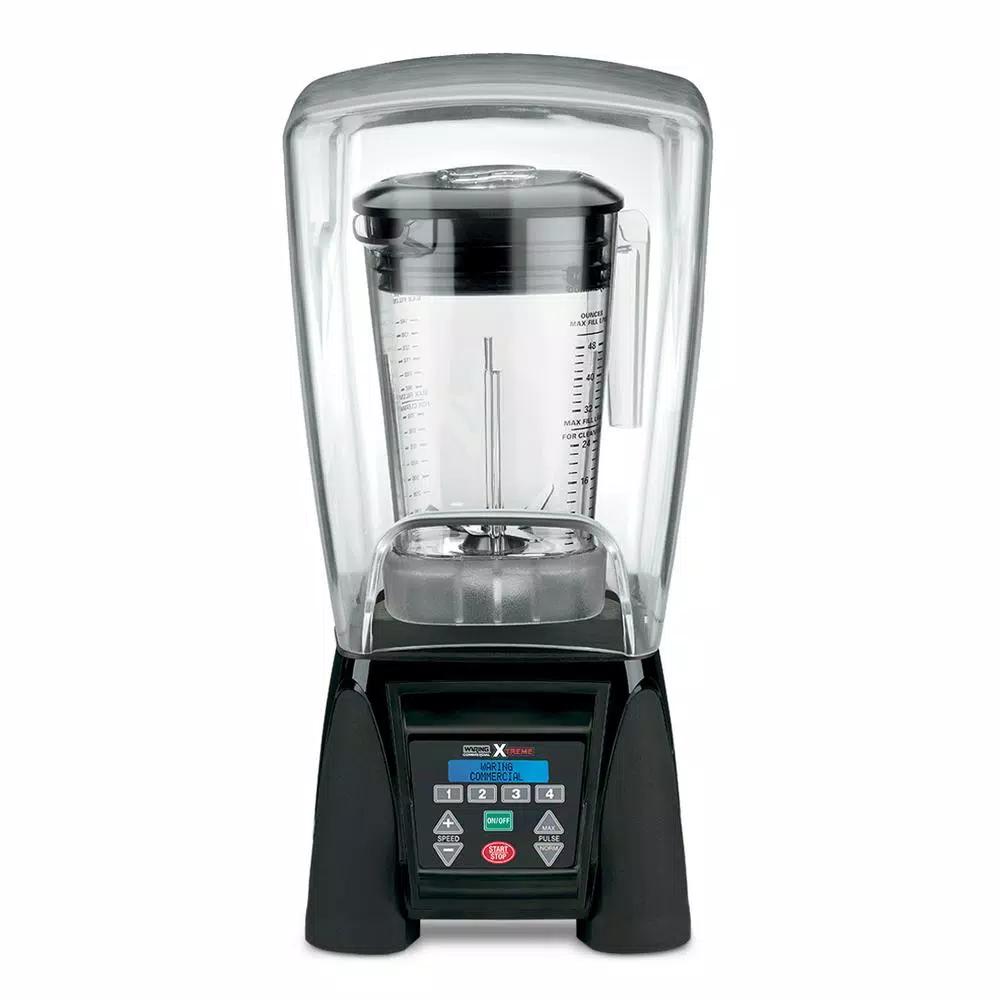 Waring Commercial Waring MX1500XTP Xtreme 10-Speed Blender, 3.5 HP, 48 oz. Jar with Sound Enclosure