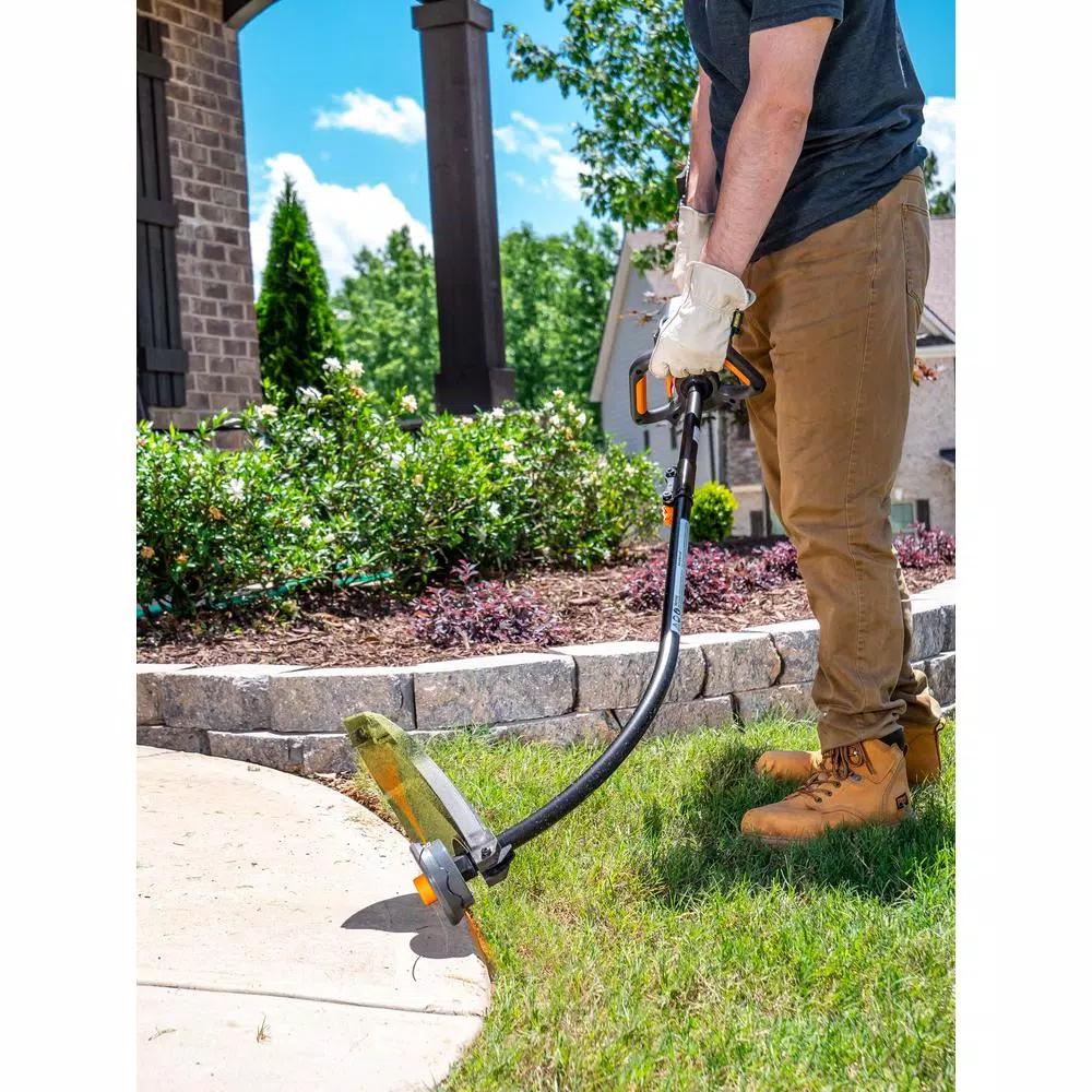 Lawnmaster NOPULL 26cc 2-Cycle Gas String Trimmer with Electric Push Button Start