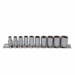 Steelman 10-Piece 1/4 in. Drive 6-Point Metric Socket Set thumbnail 2