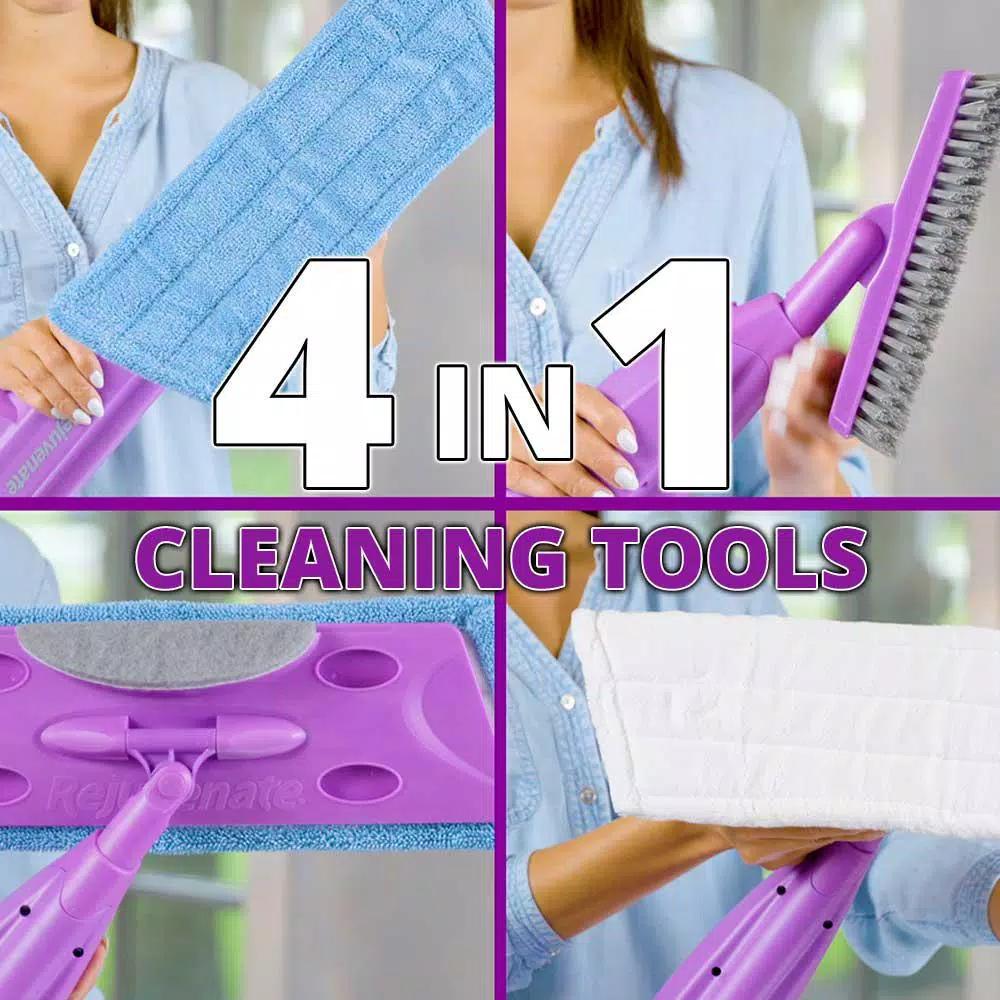 Rejuvenate Click n Clean Multi-Surface Microfiber Spray Mop System Kit