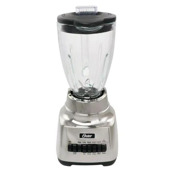 Oster Make It Fresh 10-Speed Silver Power Blender, 48 oz. Glass Jar, 700W