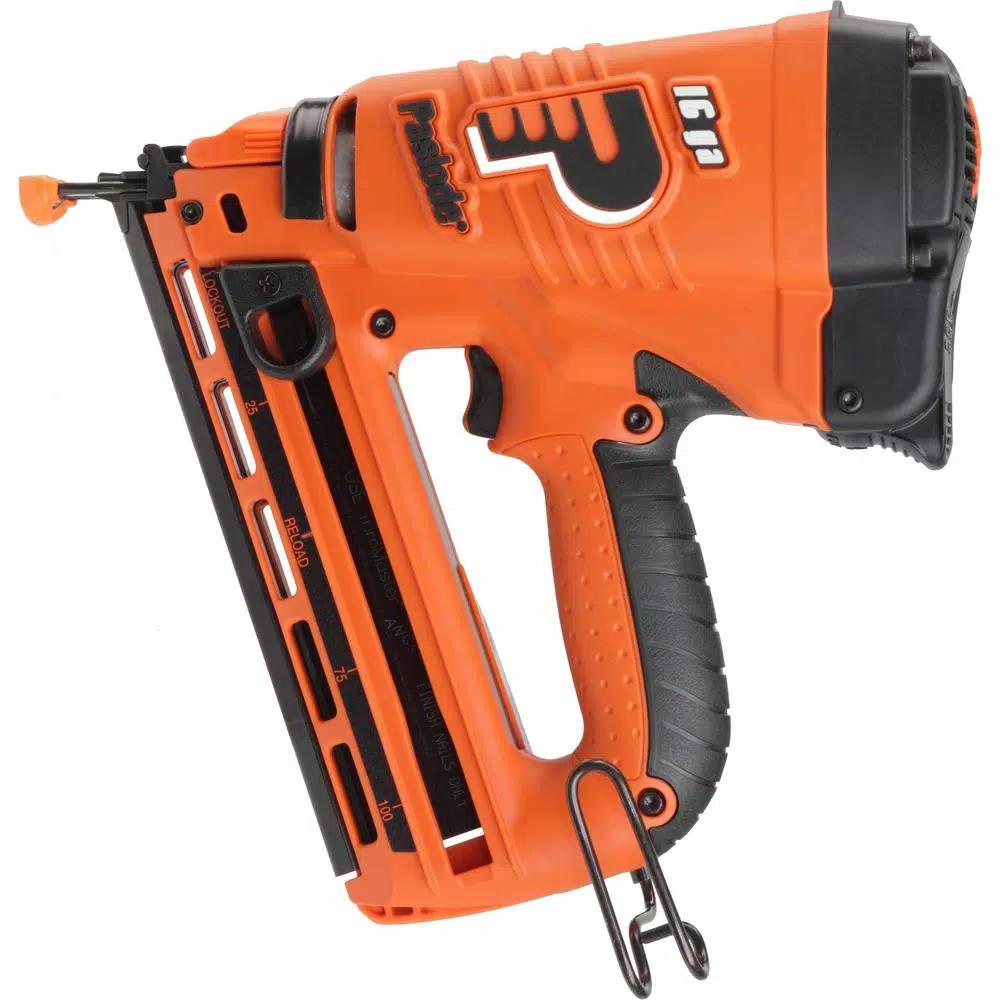 Paslode 16-Gauge Cordless Lithium-Ion Angled Finish Nailer Kit