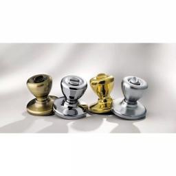 Kwikset Tylo Polished Brass Keyed Entry Door Knob with SmartKey Security thumbnail 3