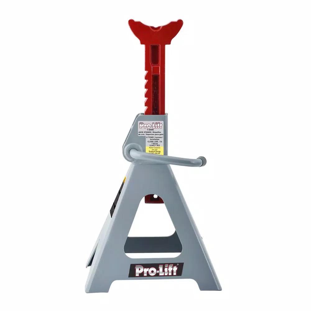 Pro-Lift 6 Ton Ratcheting Jack Stands, Pair