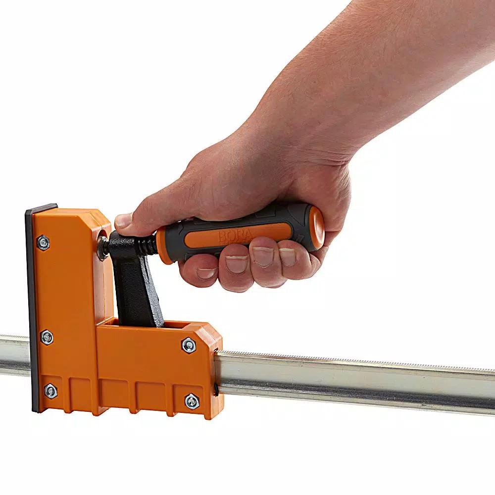 BORA Steel Parallel Clamp Set, 4-Piece (24 in. and 31 in.)
