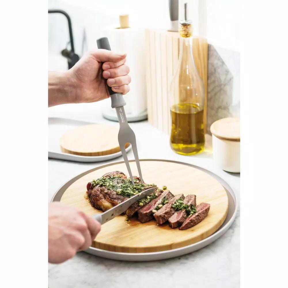 BergHOFF Leo Grey Carving Fork - Stainless Steel with Non-Stick Coating