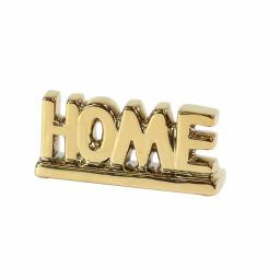 LITTON LANE Porcelain HOME Decorative Sign Set - Gold and Silver Accents thumbnail 4