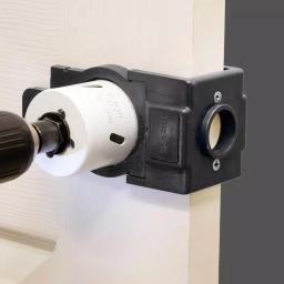 MIBRO Bi-Metal Door Lock and Deadbolt Installation Kit for Wood and Metal Doors thumbnail 9