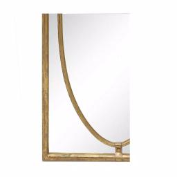 StyleWell Medium Rectangle Gold Antiqued Classic Accent Mirror, 14 in. x 29.9 in. thumbnail 5