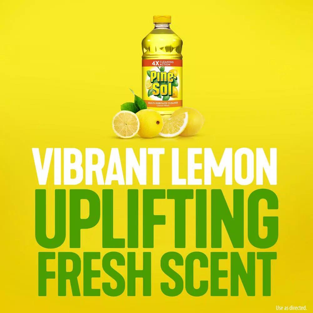 Pine-Sol Lemon Fresh All Purpose Multi-Surface Cleaner, 60 oz