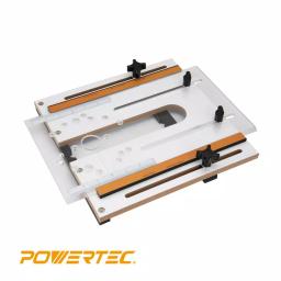 POWERTEC Router Fluting Jig for Custom Moldings and Grooves thumbnail 1