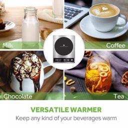 COSORI Brushed Stainless Steel Coffee Cup Warmer with LCD Display and Temperature Control thumbnail 7