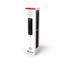 Euro Cuisine Handheld Milk Frother with LED Light, Black thumbnail 4