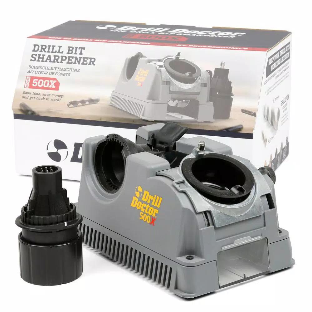 Drill Doctor 500X Drill Bit Sharpener for Standard-Twist, HSS, Carbide, Cobalt, and Tin-Coated Bits
