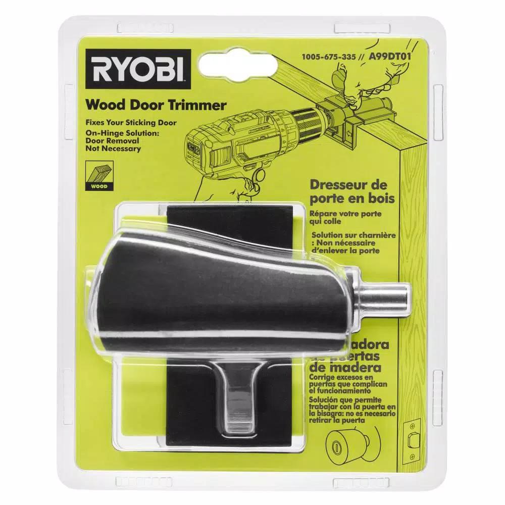 RYOBI Wood Door Trimmer Attachment for Standard Drills
