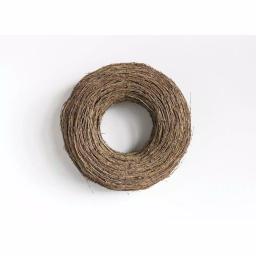 3R Studios 22 in. Natural Bamboo Branch Wreath - Brown Coastal Style Round Decor thumbnail 3