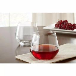 Home Decorators Collection Genoa 18.5 oz. Lead-Free Crystal Stemless Wine Glasses, Set of 8 thumbnail 2