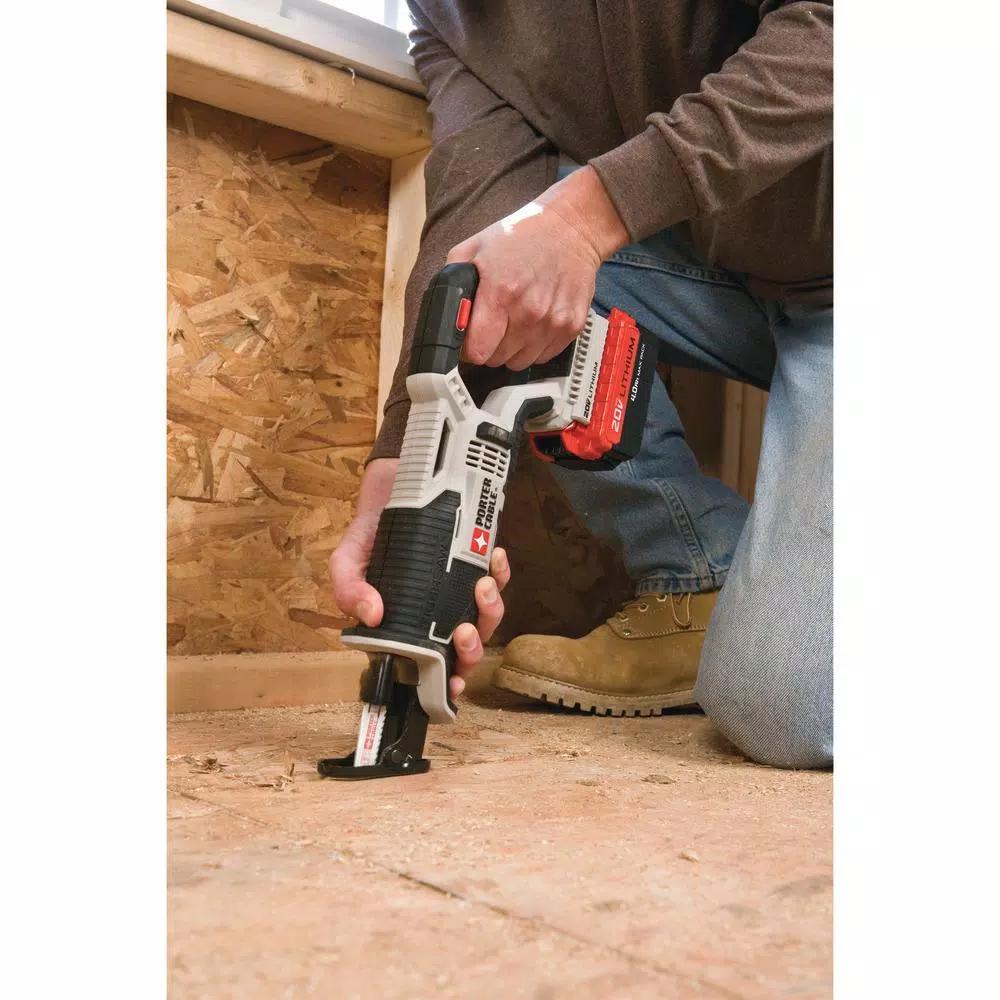 Porter-Cable 20V MAX Cordless Reciprocating Saw, Tool-Only