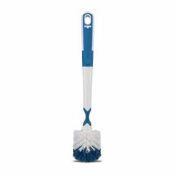 Unger 12 in. Flexible Bottle Brush with Flat Head for Glassware, Carafes, and Pitchers thumbnail 1