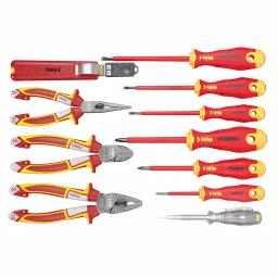 Felo Ergonic 11-Piece VDE Insulated Professional Electrical Tool Set - Made in Germany thumbnail 2