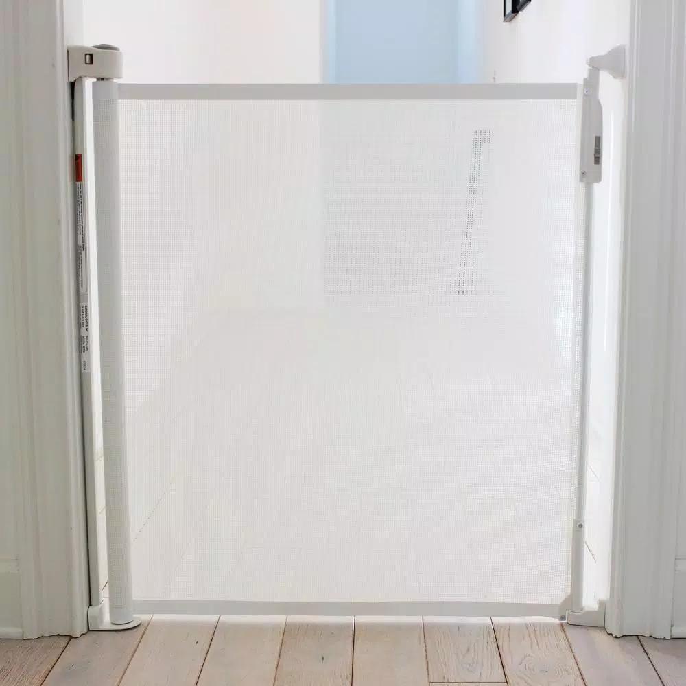 Cardinal Gates 36 in. Retractable Fabric Safety Gate, White