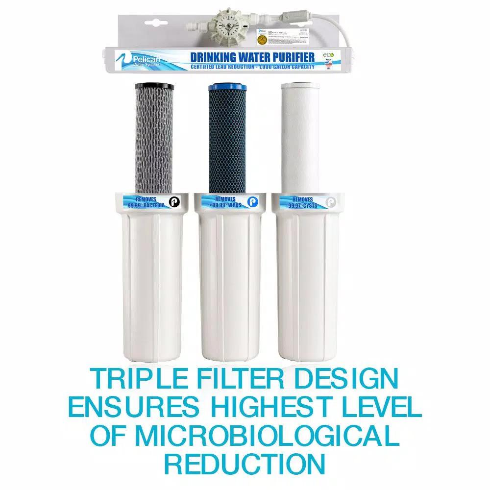 Pelican Water Pelican PDF-1000VF Replacement Drinking Water Purifier Filter Cartridge