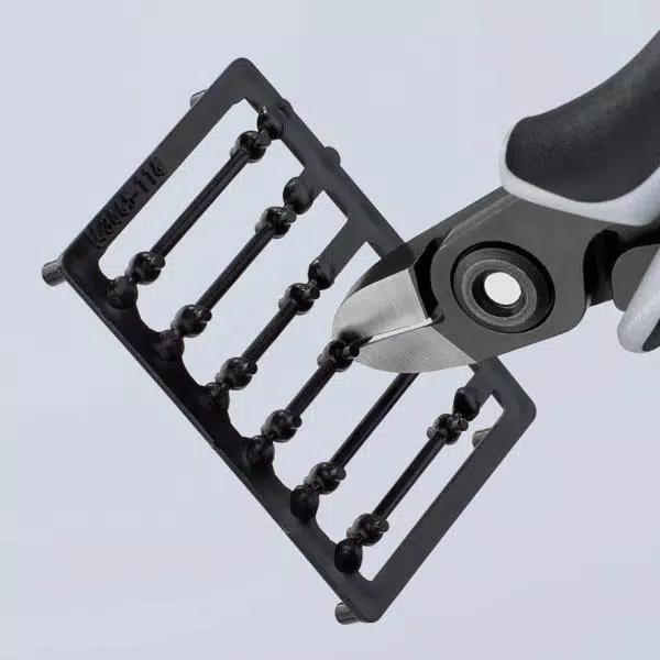 KNIPEX 5 in. Precision Electronics Diagonal Cutters, ESD Safe with Comfort Grip