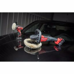 Milwaukee M18 FUEL 7 in. Variable Speed Cordless Polisher Kit with (2) 5.0 Ah Batteries & Pads thumbnail 10
