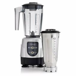 Omega 1 HP 48 oz. 2-Speed Silver Blender Combo Pack thumbnail 2