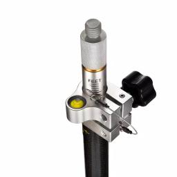 AdirPro 8.5 ft. Carbon Fiber Prism Pole with Fixed Adapter and Dual Graduations thumbnail 2