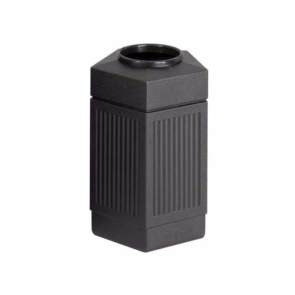 Safco 30 Gal. Pentagon Indoor/Outdoor Waste Receptacle