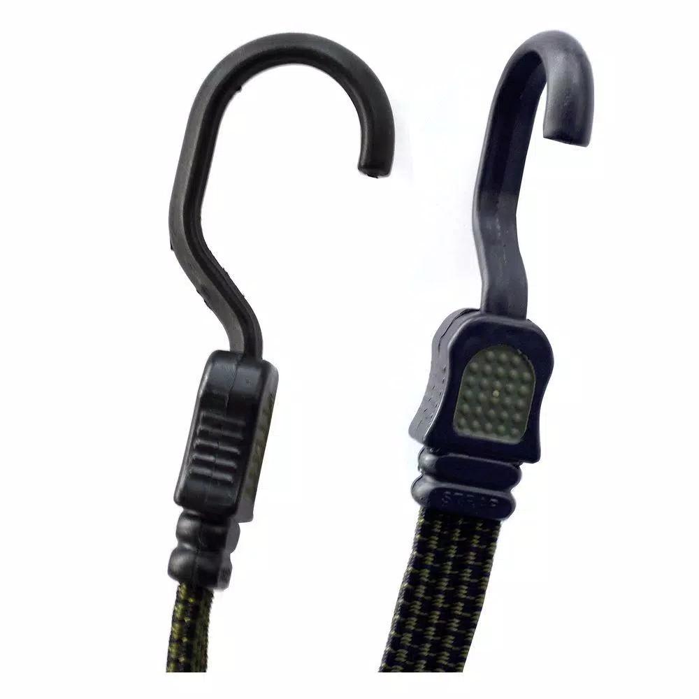 Sportsman 6-Piece Flat Bungee Cord Set - Heavy Duty Cargo Straps