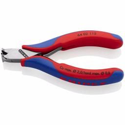 KNIPEX 4-1/2 in. Electronics End Cutters with Comfort Grip Handles thumbnail 1
