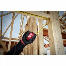 Milwaukee M12 12V Lithium-Ion Cordless 1/4 in. Hex Screwdriver Kit with Two 1.5Ah Batteries and 25 ft. Tape Measure thumbnail 4