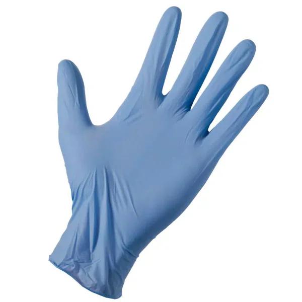 Grease Monkey Pro Cleaning Disposable Nitrile Gloves, Blue, 20 Count