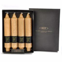 ROOT CANDLES A.I. Root 7 in. Timberline Collenette Beeswax Enriched Taper Dinner Candles, Beige (Box of 4) thumbnail 1