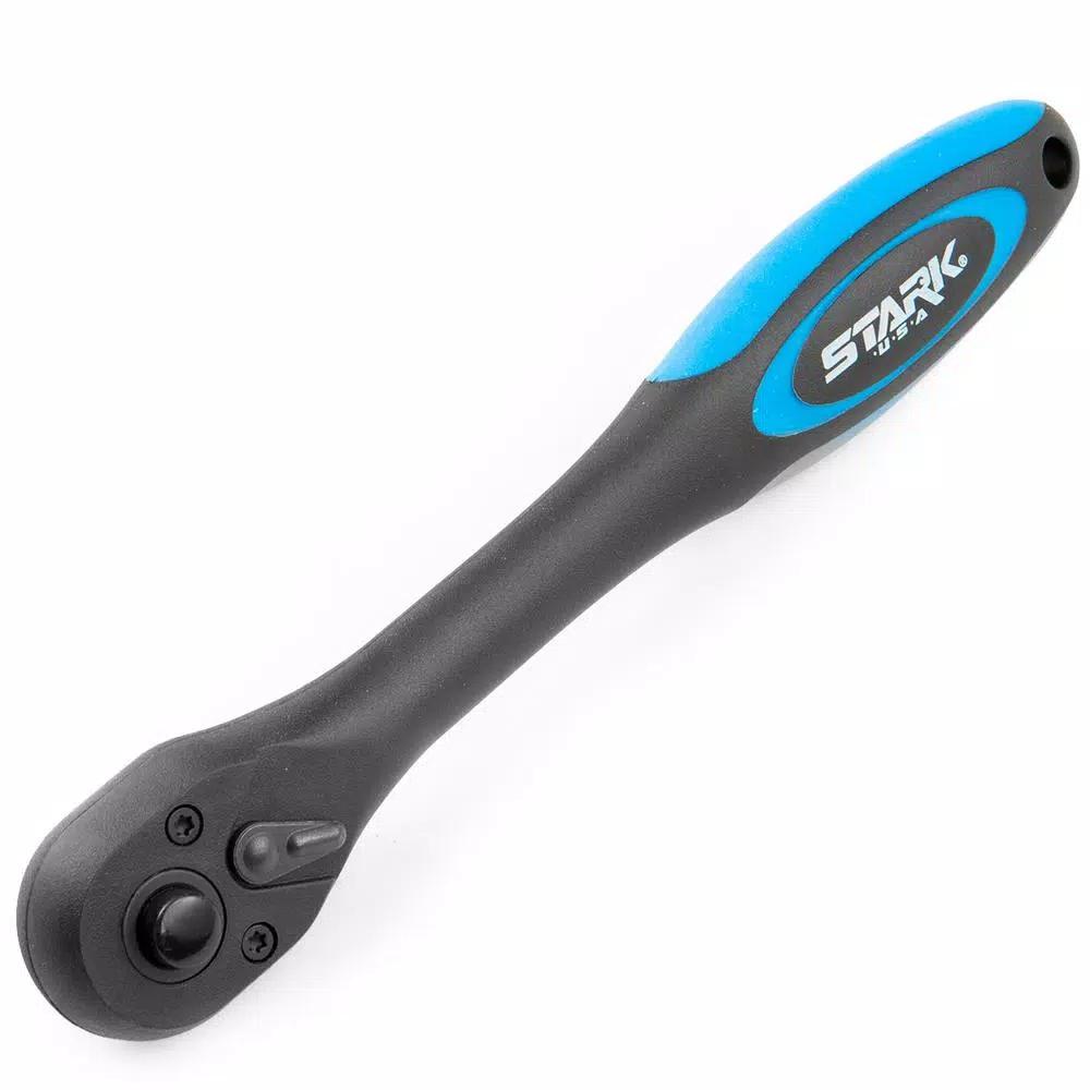 Stark 1/4 in. Drive 6 in. 72-Tooth Lightweight Composite Offset Ratchet