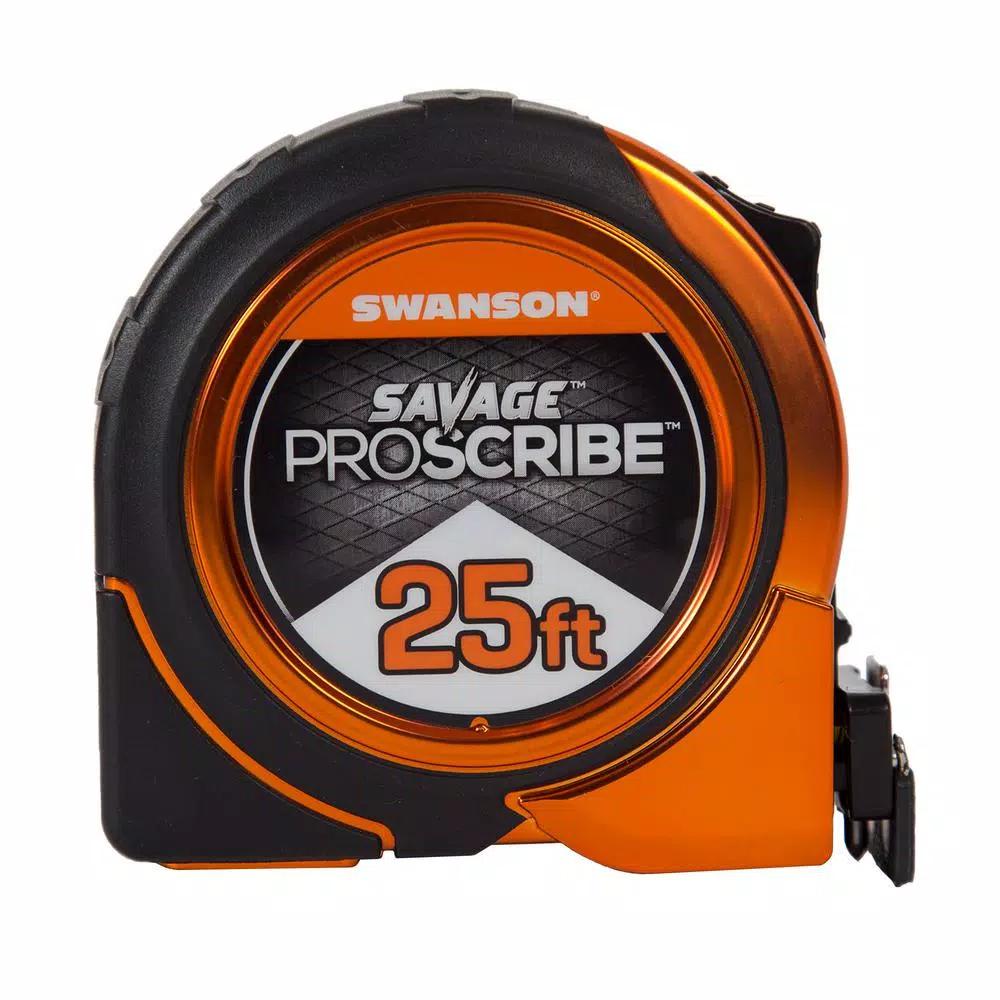 Swanson Gripline and Proscribe 25 ft. Tape Measure Combo Set (2-Pack)