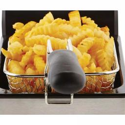 Continental Professional Series 3 QT Stainless Steel Deep Fryer, 1700W Electric thumbnail 8