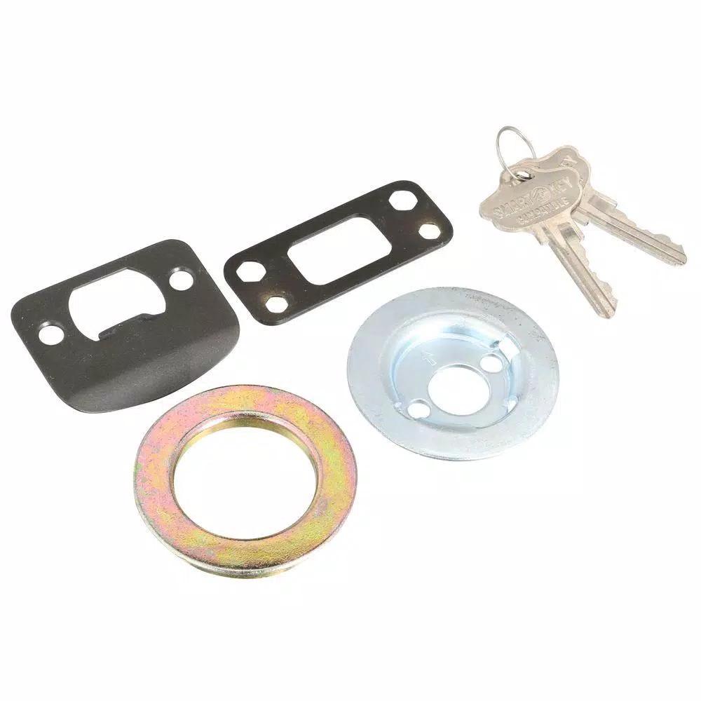Baldwin Prestige Bighorn Single Cylinder Venetian Bronze Handleset with Carnaby Knob and SmartKey Security